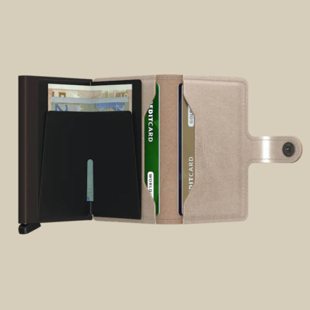Secrid Miniwallet Metallic Bronze Cardholder