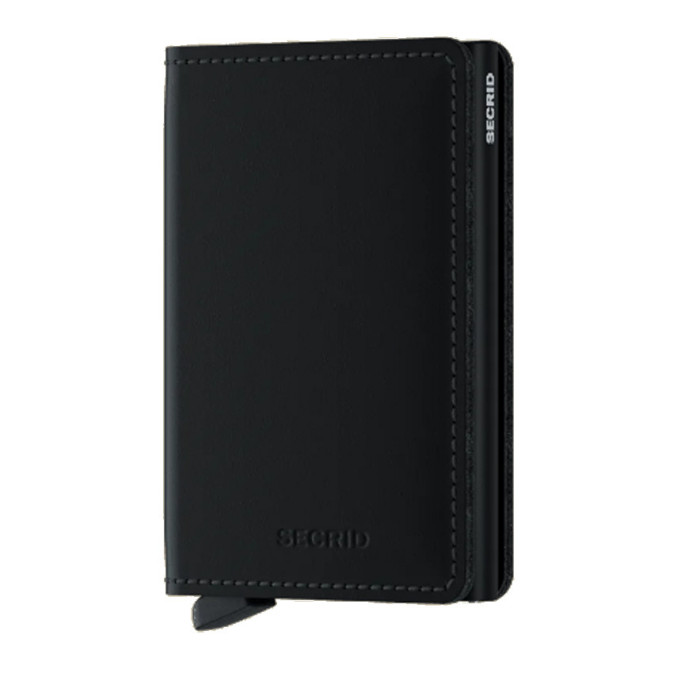 Secrid Slimwallet Matte Black Cardholder
