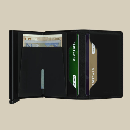Secrid Slimwallet Matte Black Cardholder