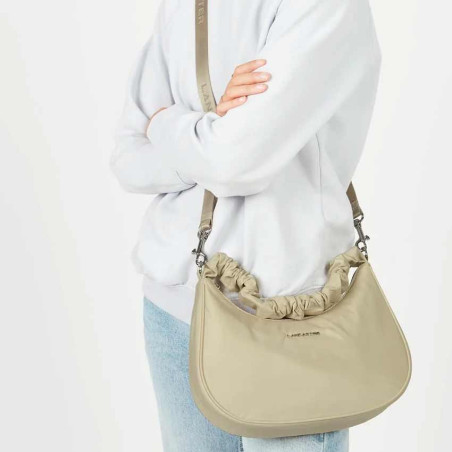 Lancaster Basic Chouchou Hobo Bag 510-70 Beige