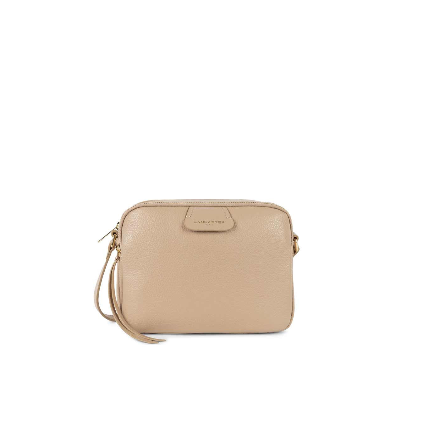Lancaster Dune Sac Pochette M Double 529-71 Beige Fonce