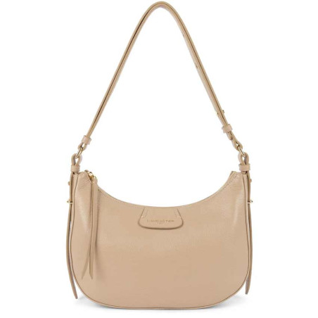 Lancaster Dune Hobo Bag 529-77 Dark Beige