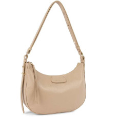Lancaster Dune Hobo Bag 529-77 Dark Beige