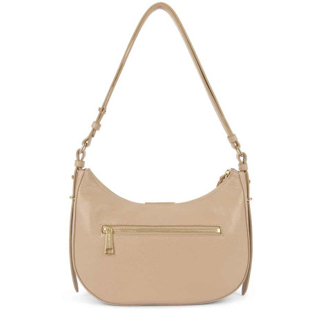 Lancaster Dune Hobo Bag 529-77 Dark Beige