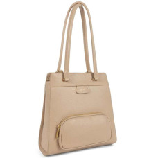 Lancaster Dune Shoulder Bag and Backpack 529-81 Dark Beige
