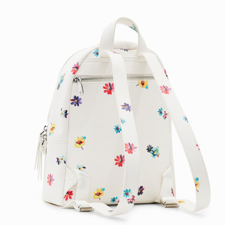 Desigual Fresia Backpack flowers White