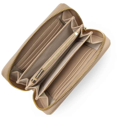 Lancaster Dune Portefeuille et Compagnon 129-17 Dark Beige