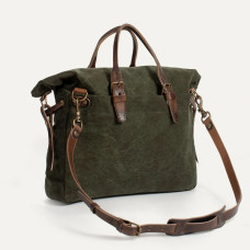 Bleu de Chauffe Remix Business 15-Inch Cotton and Vegetable-Tanned ...