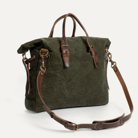 Bleu de Chauffe Remix Business 15-Inch Cotton and Vegetable-Tanned ...