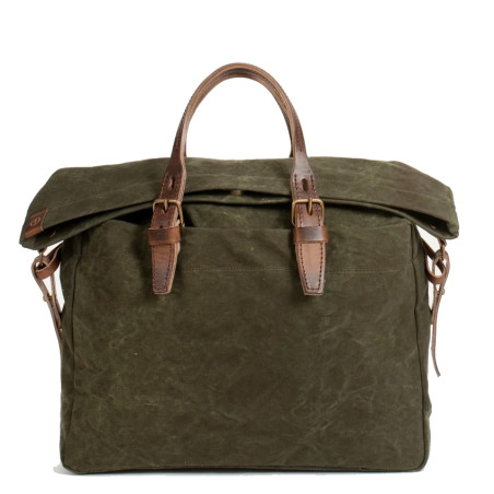 Bleu de Chauffe Remix Business 15-Inch Cotton and Vegetable-Tanned ...