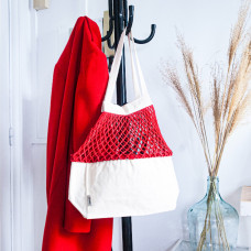 Shoppinette XL Provision Tote Bag Shoppinette Red
