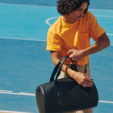Le Tanneur Alexis 24h Travel Bag Black Leather