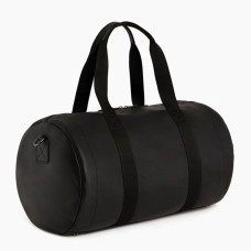 Le Tanneur Alexis 24h Travel Bag Black Leather