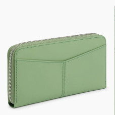 Le Tanneur Charlotte Compagnon zippé Jade dos