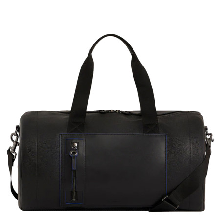 Le Tanneur Alexis 24h Travel Bag Black Leather
