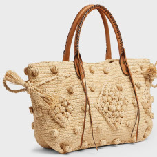 Gérard Darel The 24 Hours GD Raffia Rope