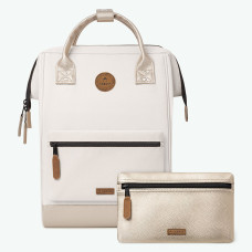 Cabaïa Medium Alger Backpack 13" White