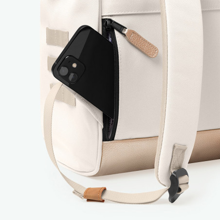 Cabaïa Medium Alger Backpack 13" White