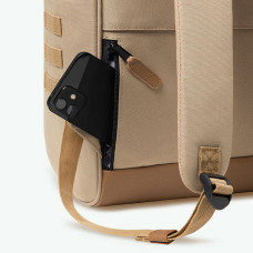 Kuala Lumpur Wide Cabaia 15" Backpack Beige