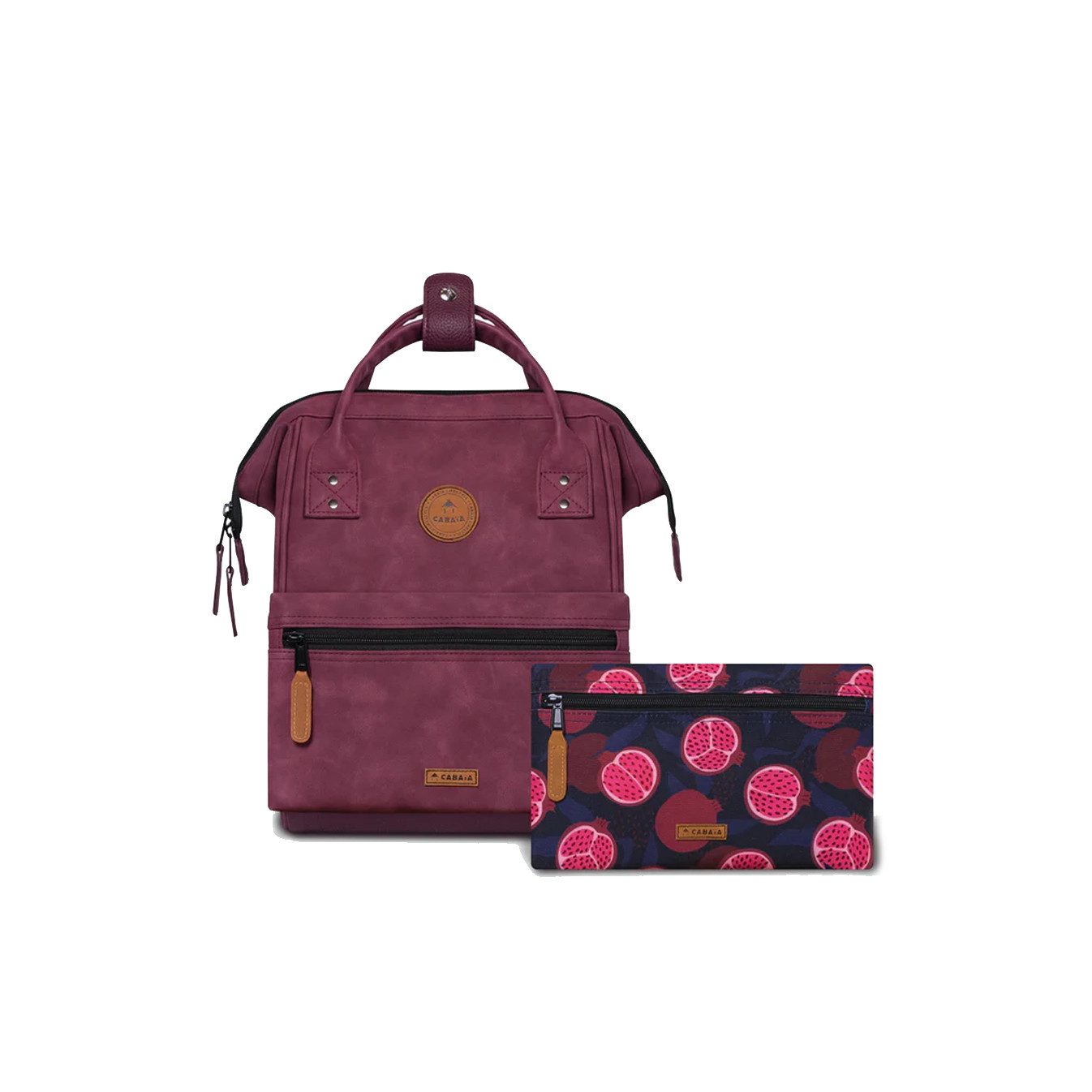Cabaïa Small Delhi Sac à Dos 10,5" Prune