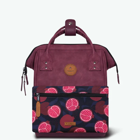 Delhi Small Cabaïa Backpack 10.5" Plum