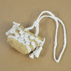 Gerard Darel Charm 24 Bag Charms White Raffia