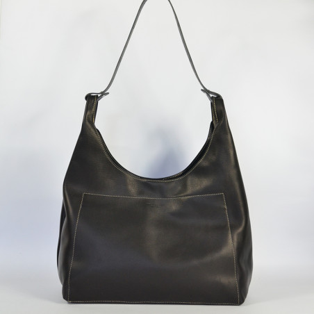 Les Ateliers Fourès Amazone Grand Shoulder Bag A700 Black