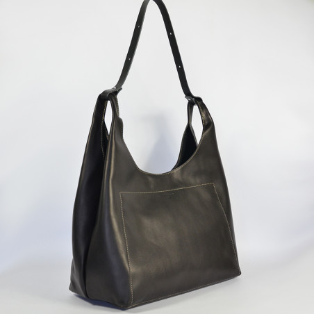 Les Ateliers Fourès Amazone Grand Shoulder Bag A700 Black