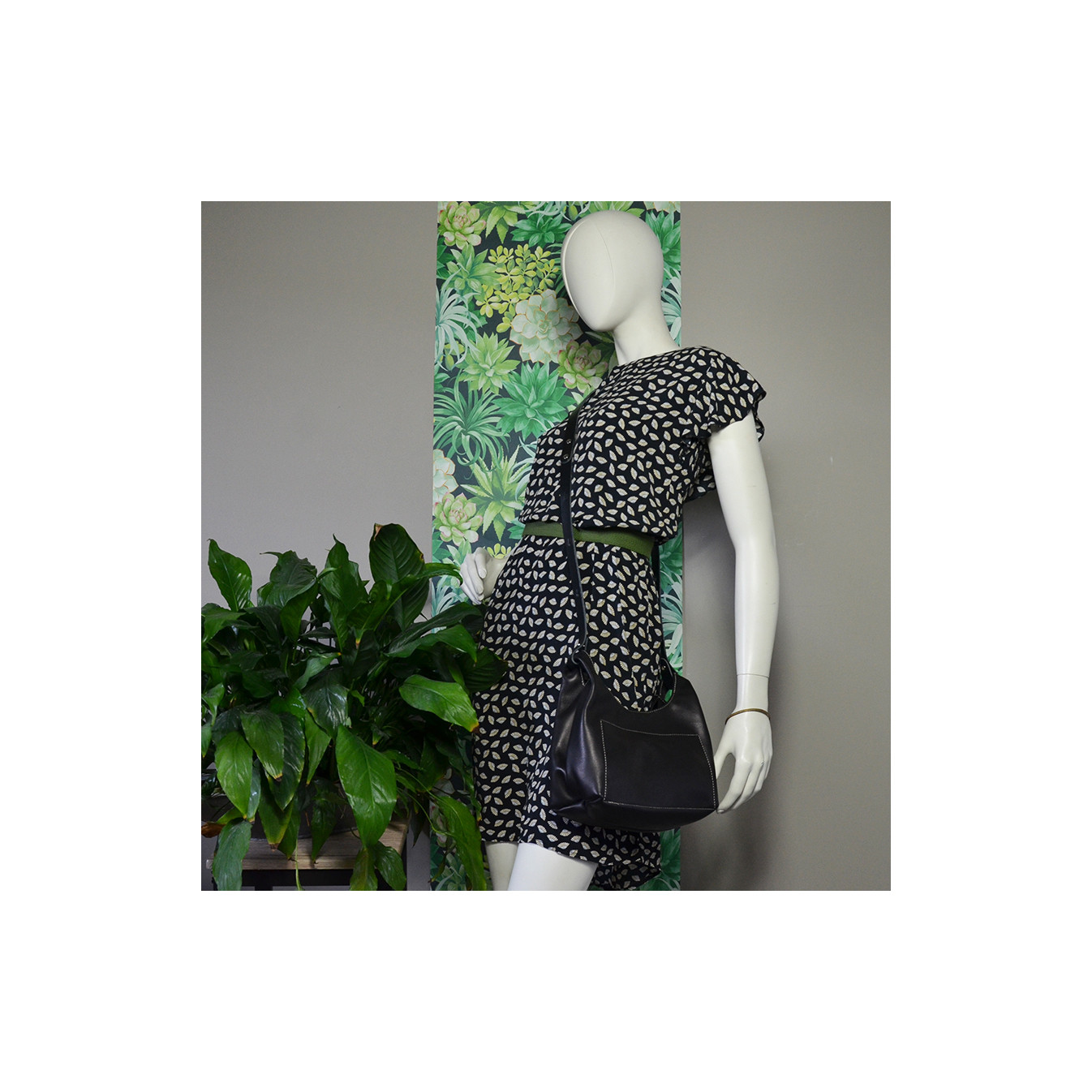 Les Ateliers Fourès Amazone Trotteur Bag FA100 Black
