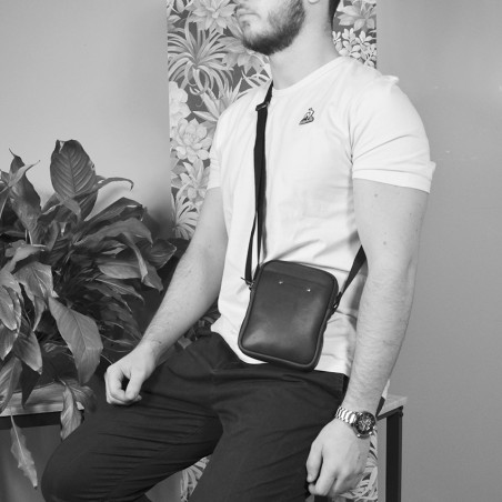 Fourès Workshops Baroudeur Mini-Cross Pouch F9007 Fawn