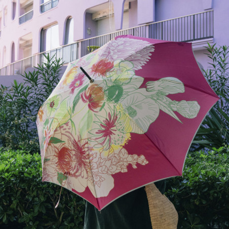 Piganiol Straight Floral Umbrella