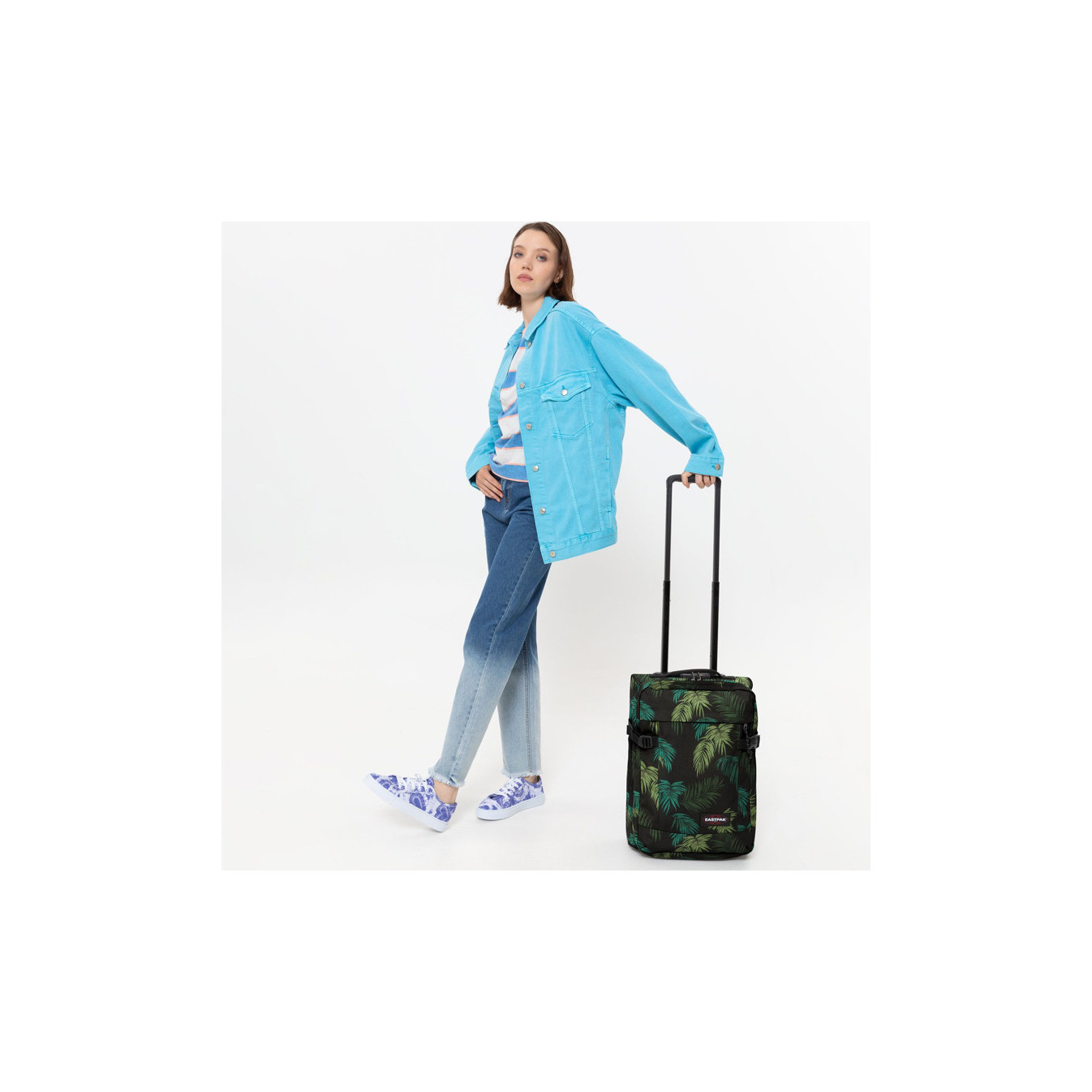 Eastpak Tranverz XXS TSA Sac de Voyage cabine Brize Palm Core