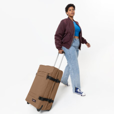 Eastpak Transit'r M Soft Wheeled Travel Bag Burst Brown