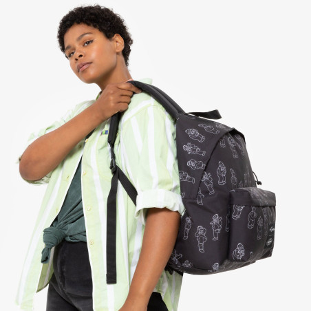 Eastpak Padded Pak'R Sac à Dos The Simpsons Black porté