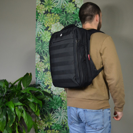 Serge Blanco Basik Backpack BSK11020 Black
