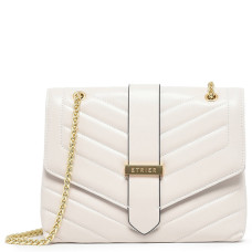 Etrier Rafale Shoulder Bag Quilted Leather Dust