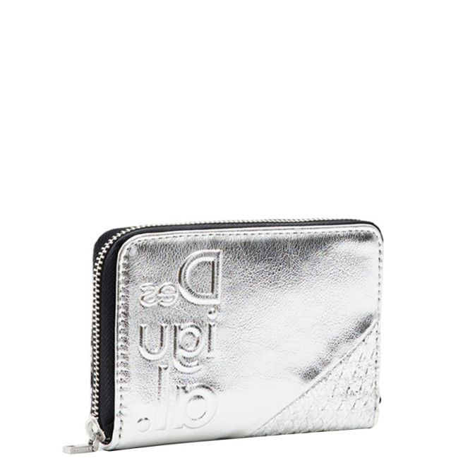 Desigual Delta Wallet Silver