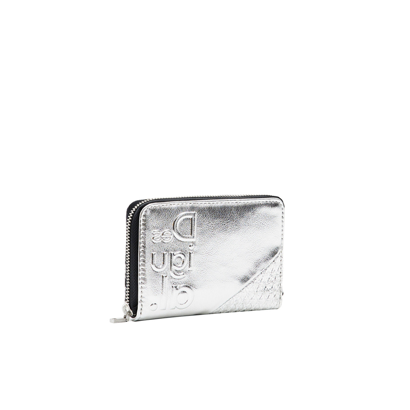 Desigual Delta Wallet Silver