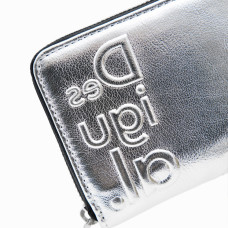 Desigual Delta Wallet Silver