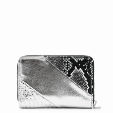 Desigual Delta Wallet Silver