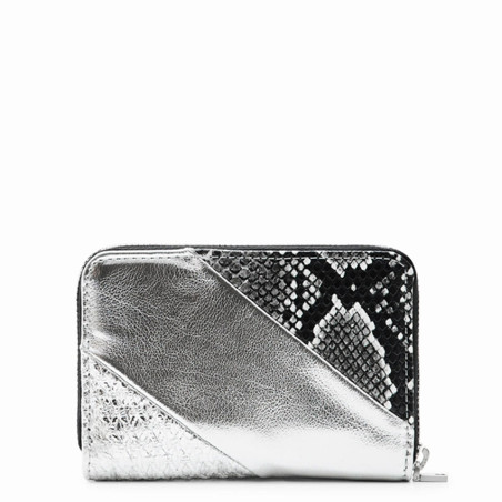 Desigual Delta Wallet Silver