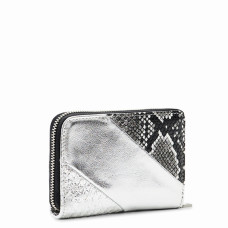 Desigual Delta Wallet Silver
