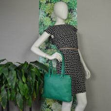 Ateliers Fourès Baroudeuse Medium Business Bag B529 Parrot