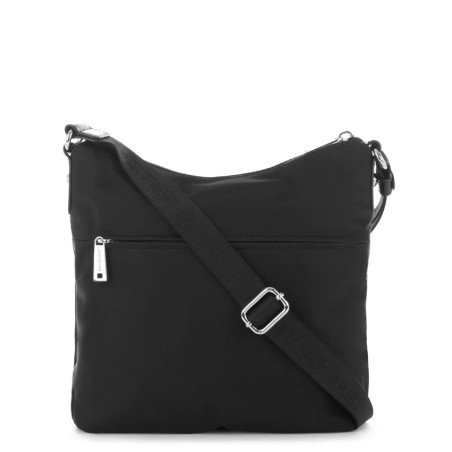 Lancaster Basic Pompon Crossbody Bag 514-37 Black