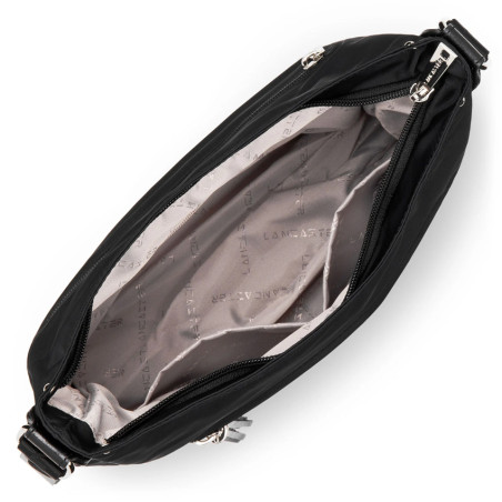 Lancaster Basic and Sport Tassel Crossbody Bag 514-38-Black