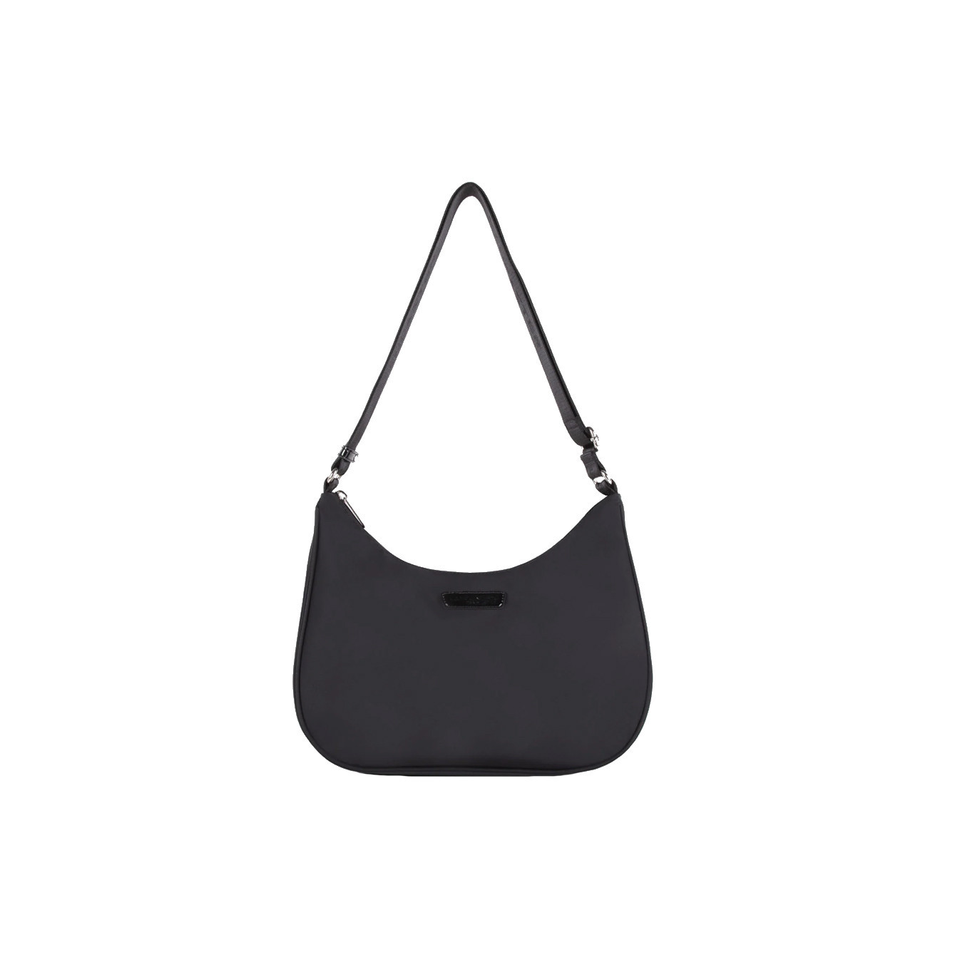 Lancaster Basic Verni Sac Porté Travers 510-40 Noir