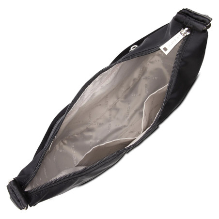 Lancaster Basic Verni Sac Porté Travers 510-40 Noir intérieur