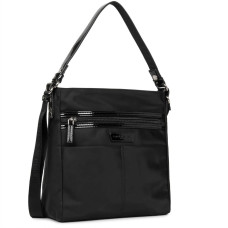 Lancaster Basic Verni Crossbody and Shoulder Bag 514-60 Black