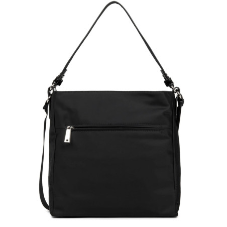 Lancaster Basic Verni Crossbody and Shoulder Bag 514-60 Black