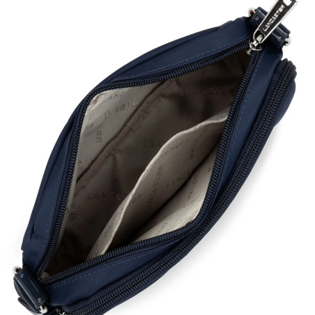 Lancaster Basic Verni Crossbody Bag 514-61 Navy Blue